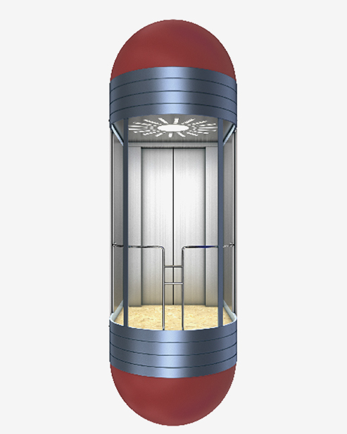 Capsule d'observation de forme ronde Elevato